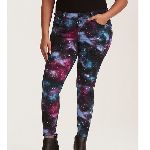 torrid Denim - 🆕💜 Torrid Skinny Jeans Cosmic Print